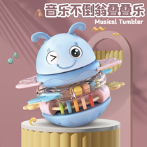 Tumbler toy baby six months puzzle early education learning to climb baby hand bell one year old boys and girls blink