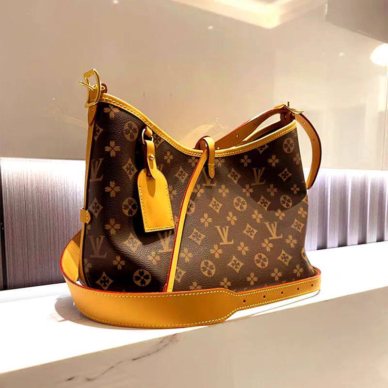 Authentic Second-Hand Mother-Daughter Bag from the Boutique, 2026 New Model, Genuine Leather Monogram Tote Bag for Women, Large Capacity Mother-Daughter Bag Shopping Bag Authentic Second-Hand Mother-Daughter Bag from the Boutique, 2026 New Model, Genuine Leather Monogram Tote Bag for Women, Large Capacity Mother-Daughter Bag Shopping Bag