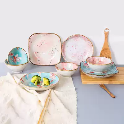 Girl heart plate, plate household cai die look xi can pan cayi gao value fruit plate Western dessert pan