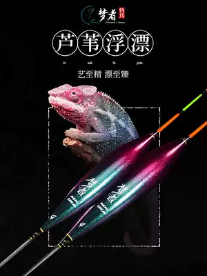 Dreamer Chameleon reed float S01 Bold eye-catching High sensitivity anti-water anti-wind and wave reservoir S08 fish float