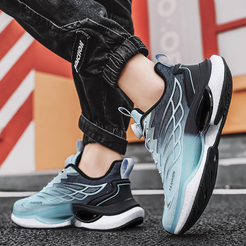 Men's Special Running Shoes for the High School Entrance Examination 2026 New Model Ultra-Light Shock-Absorbing Sports Shoes for Junior High School Students and Teenagers