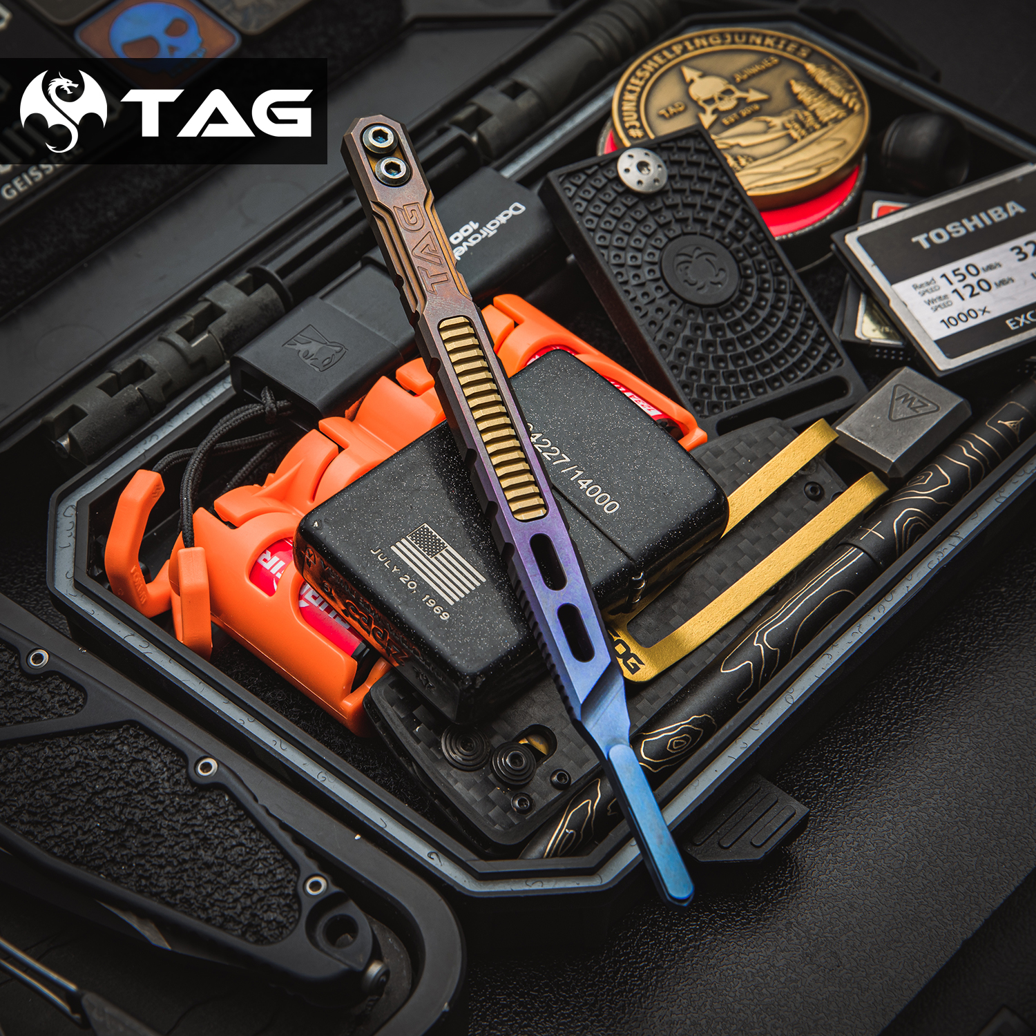 TAG Tager Titanium Alloy Surgical Knife GEN2