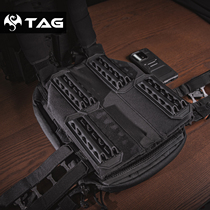 (TAG) PSIGEEAR Ultravent Four to breathable mat PS05009BK Tactical vest breathable cushion