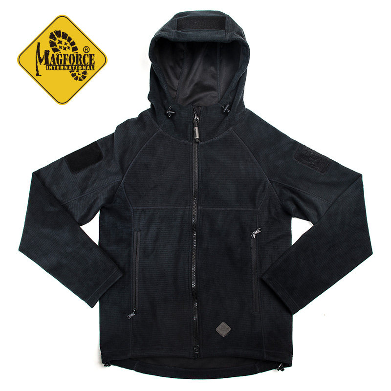 New products MAGFORCE McGehos Taiwan taller zipped zipped with hat grip suede jacket C0602 -Taobao