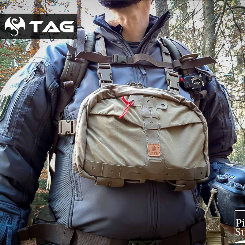 Helikon Chest Pack Numbat Anteater Chest Bag Tactical Multi-Functional Vest