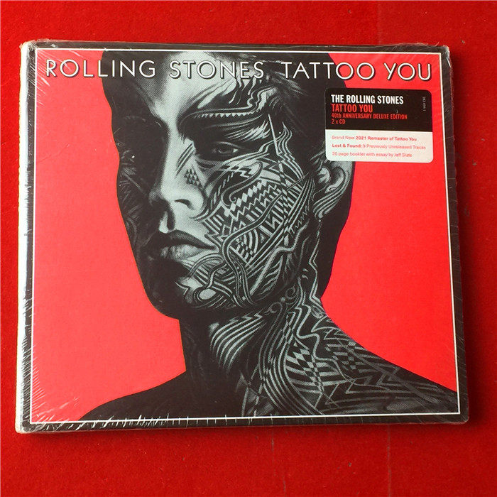 Нераспечатанная татуировка Rolling Stones Tattoo You 2cd Изображение 1