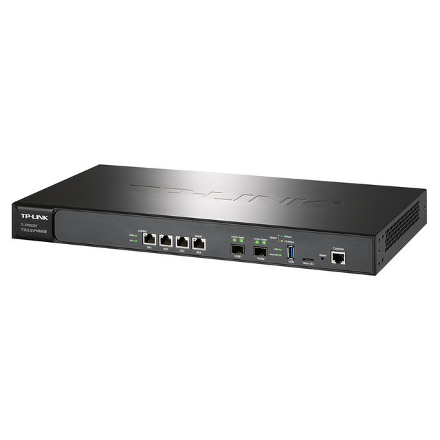 Pulian Tl-Er6220T Quad-Core 20Gbps Optical Port Sfp+ Enterprise Wired Router Behavior Management Ac