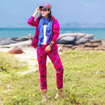 Outdoor camouflak with cap Assault Clothing Women Suit Sport Windproof Clothes Breathable Wear and wear SOFT SHELL CLOTHING HIKING MOUNTAINEERING