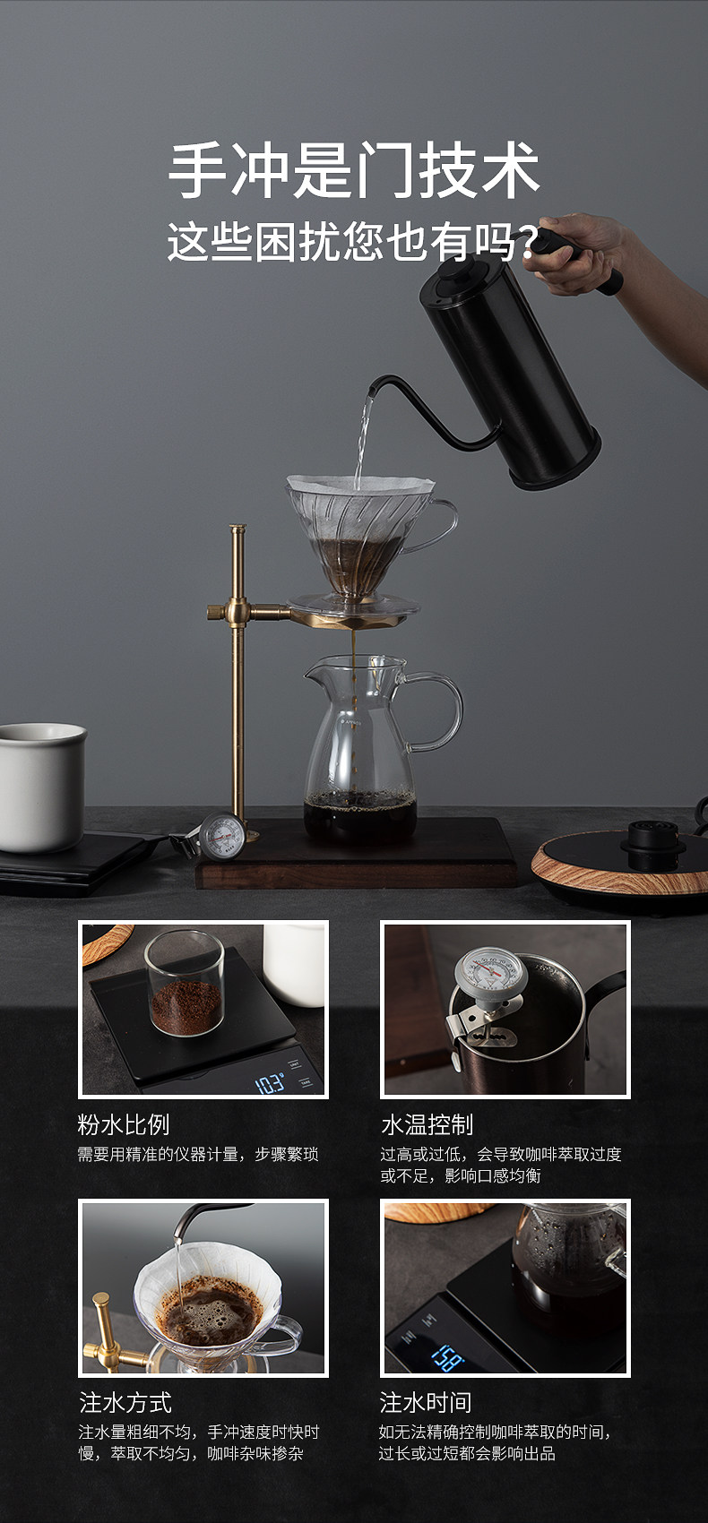 oceanrich/歐新力奇全自動(dòng)滴漏美式便攜咖啡