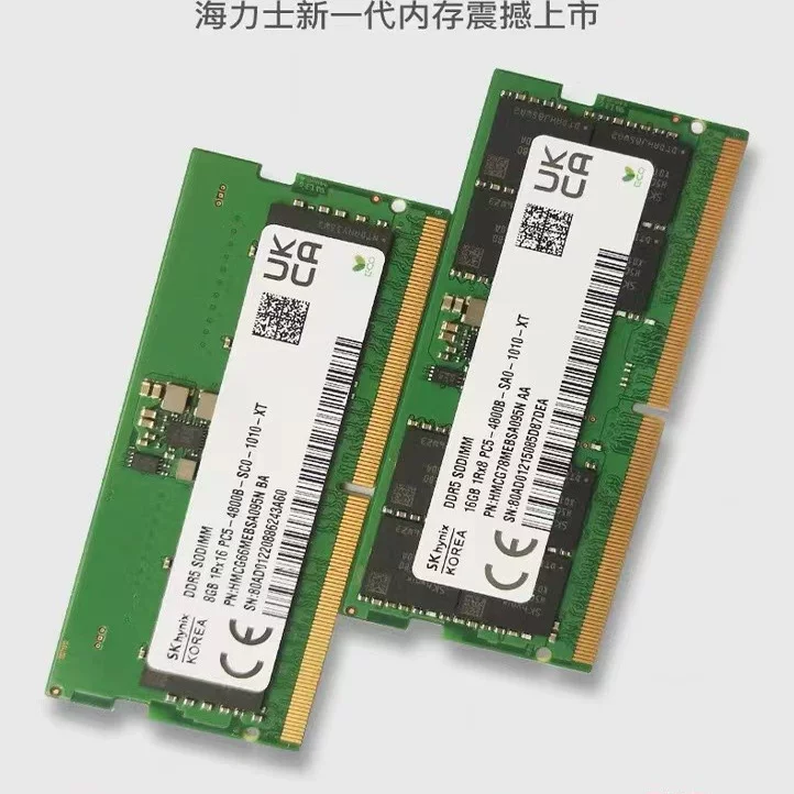 Hynix SK Hynix ноутбук запускает 8G 16G 32G 32G DDR5 4800MHz 5600MHz