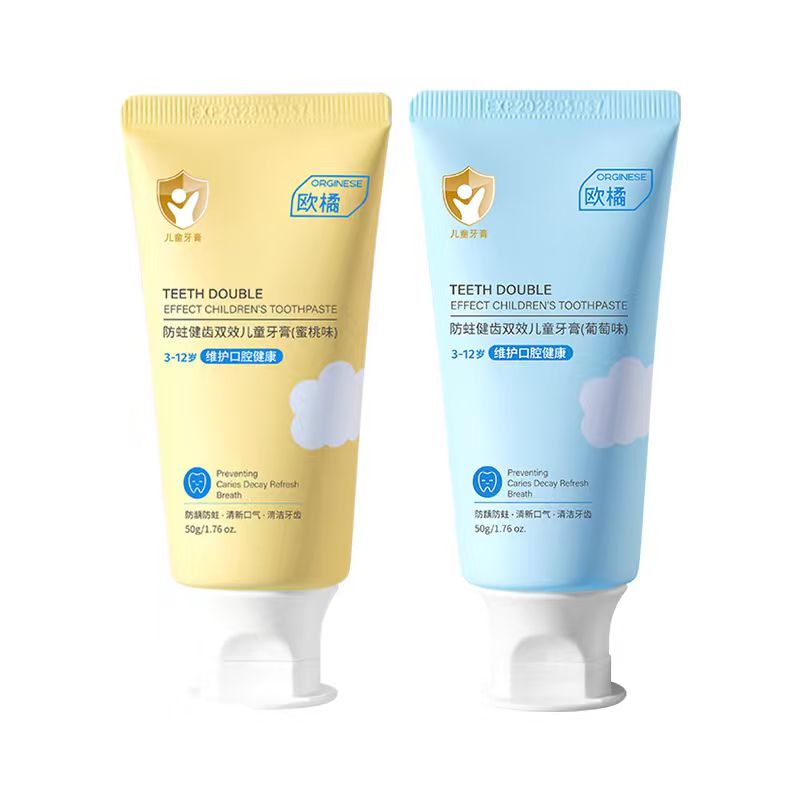 儿童牙膏3到12岁含氟换牙期专用宝宝防蛀