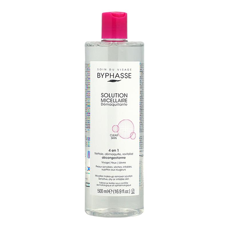 Byphasse蓓昂斯卸妆水500ml*3件温和敏感肌可用眼唇