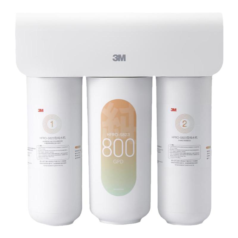 【政府补贴】【进口RO膜】3M净水器家用直饮厨下反渗透纯水机S823