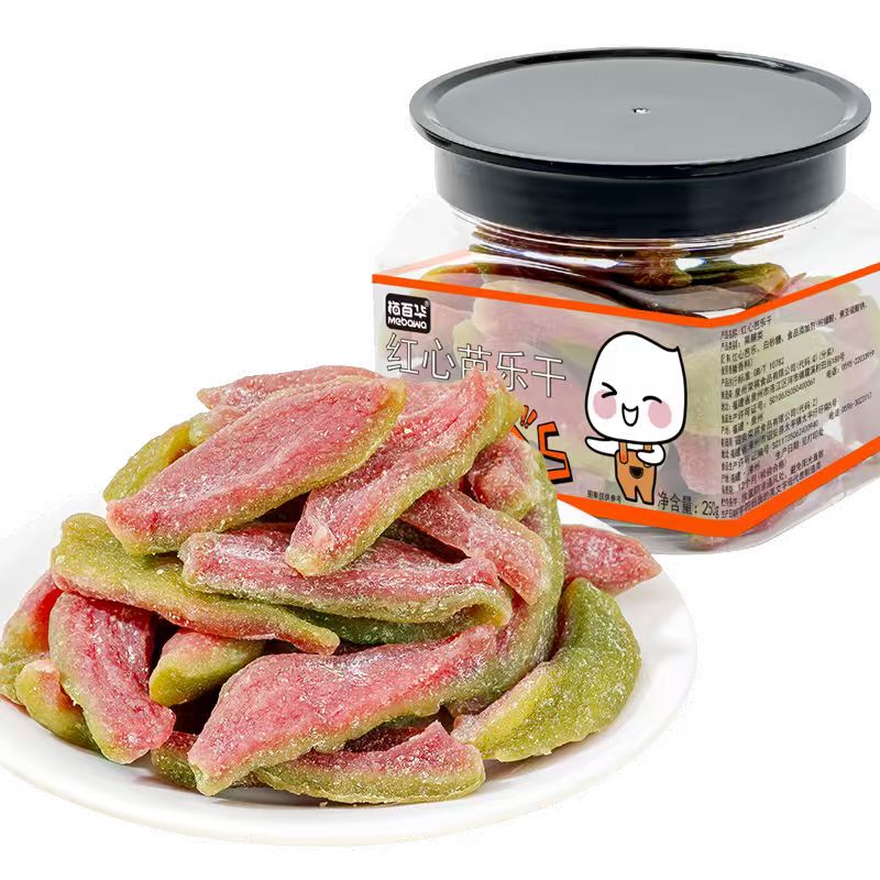 梅百华红心芭乐干石榴干小吃去籽水果干果脯蜜饯休闲食品茶点零食