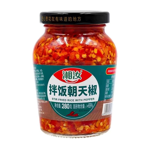 湘汝湖南特产豆豉辣椒酱拌饭剁辣椒蒸鱼