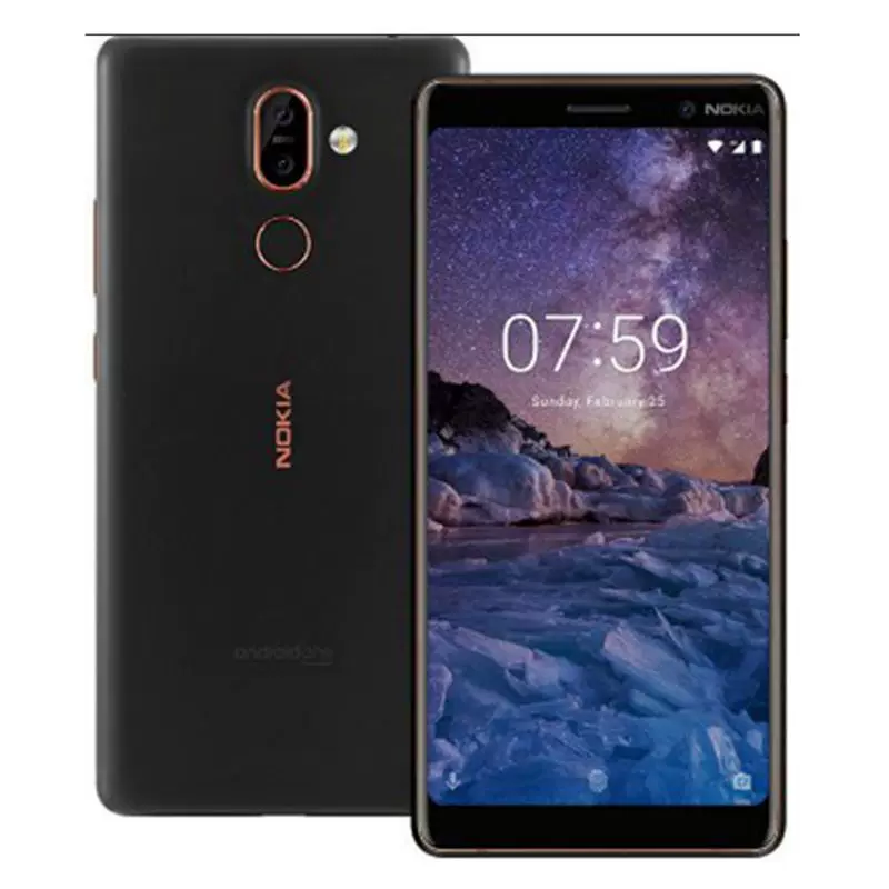 Nokia, смартфон, 7plus, полноэкранный дисплей, 4G, NFC