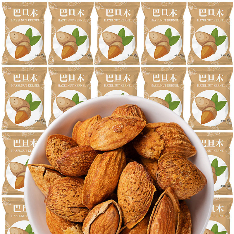 (2021 New Arrivals) Hand-peeled Creamy Almond Wood Small Package Thin Shell 500g Batam Nuts Dry Goods Snacks