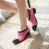 Mùa xuân và mùa thu mới miệng nông Thời trang Nhật Bản và Hàn Quốc thấp để giúp đi mưa cho nữ mùa hè Giày ống nước ngắn Giày đi mưa giày cao su chống trượt - Rainshoes