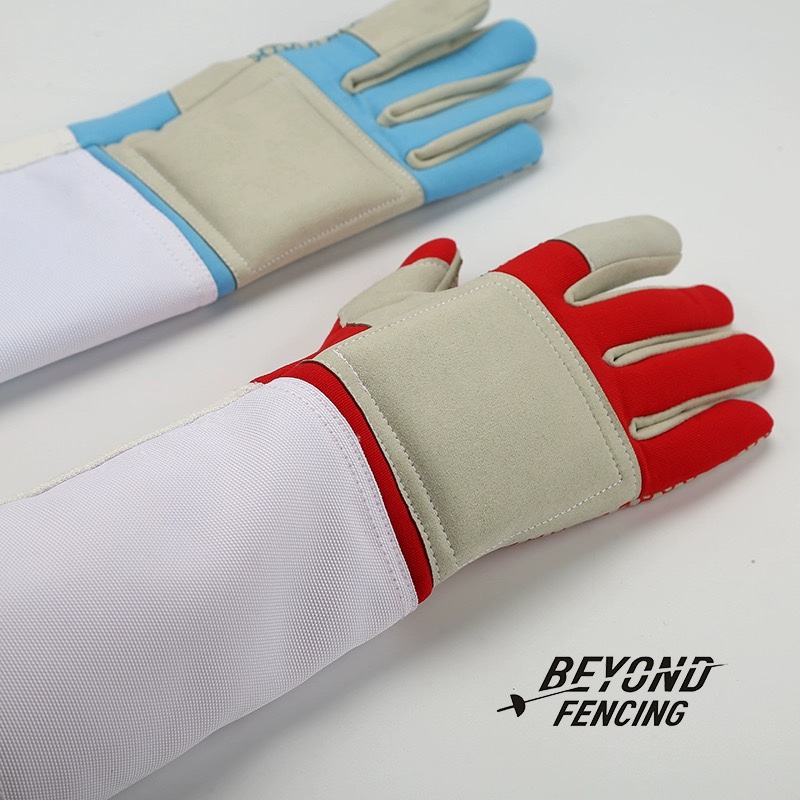 Export Europe and America BEYOND Senior three use fencing gloves Adult children Competition Training flowers Repairs sword gloves-Taobao