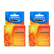 第二件0元！螺纹大颗粒12只杜蕾斯避孕套