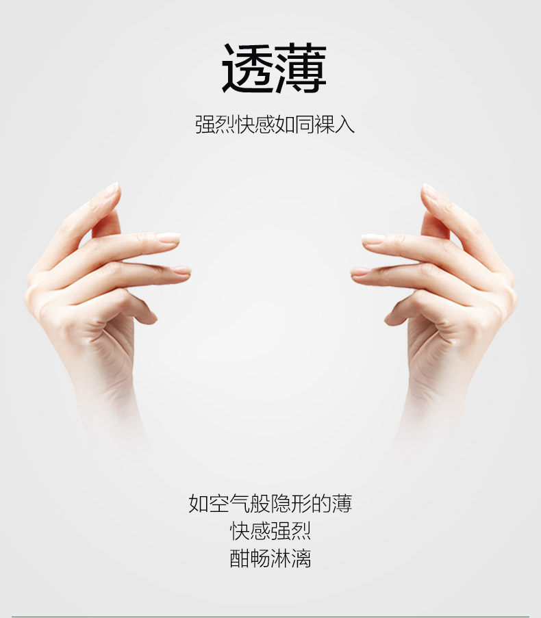 杜蕾斯 英国高端版 幻影至薄倍润安全套 12只 图2