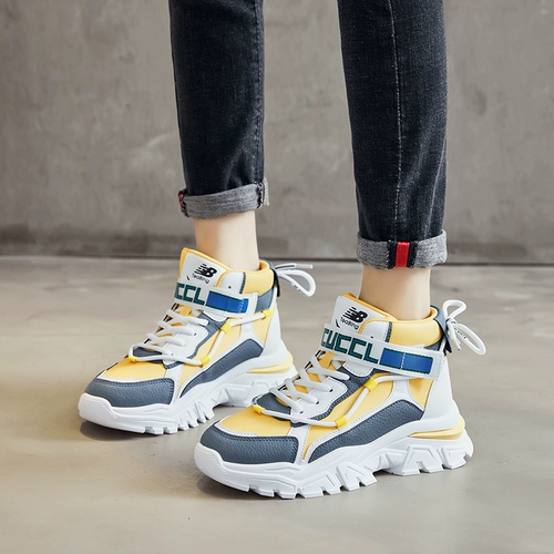 Зимняя высокая спортивная обувь, туфли, подходит для подростков