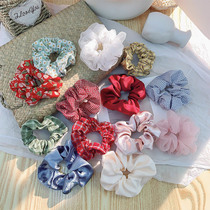 Wholesale rubber band Japanese and Korean bm temperament fat sausage Hairband brandy Head rope pig large intestine female tie hair ins simple