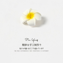 Net red ins niche duckbill clip hair accessories flower clip photo egg flower hairclip girl hair card temperament clip