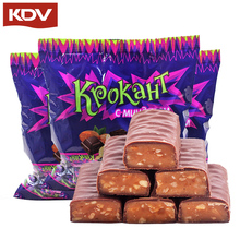 俄罗斯紫皮巧克力夹心糖果