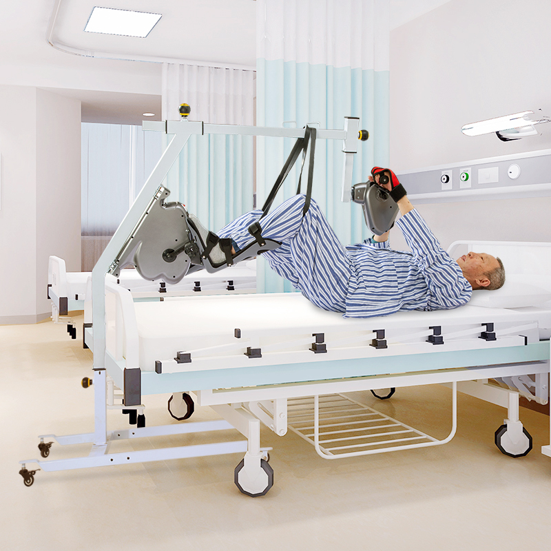 Kairuimei Electric Rehabilitation Machine for Home Use, Suitable for Elderly People with Stroke and Hemiplegia, Bed-Based Hand and Foot Rehabilitation Training Equipment, Exercise Bike