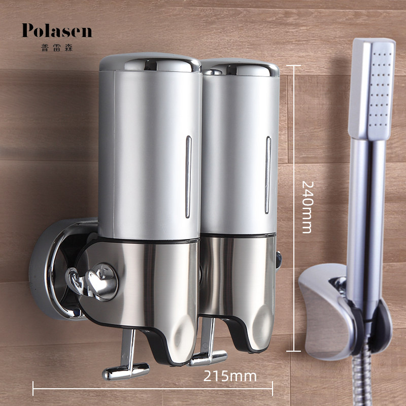 Hand washing liquid wall-mounted toilet Toilet Soap Dispenser Hotel Wash Detergent body lotion Bath Lotion Bottle Hand Wash Liquid box-Taobao