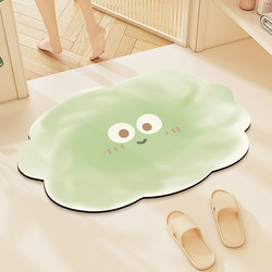 Diatom Mud Mat Bathroom Quick-drying Non Slip Fancy Absorbent Mat Toilet For Home Toilet Door Cartoon Foot Mat