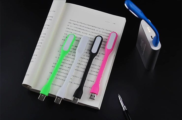 Led máy tính xách tay ánh sáng bàn phím ánh sáng bảo vệ mắt di động mini USB đêm ánh sáng sạc kho báu bảng đèn ký túc xá đèn di động - USB Aaccessories