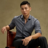 【Нет глажения, никаких следов и легко заботиться】 Skaro Windsor Collar Froot