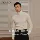 [Lượm hàng hiệu] Áo len cashmere nam SKARO cao cổ áo len cổ lọ thu đông