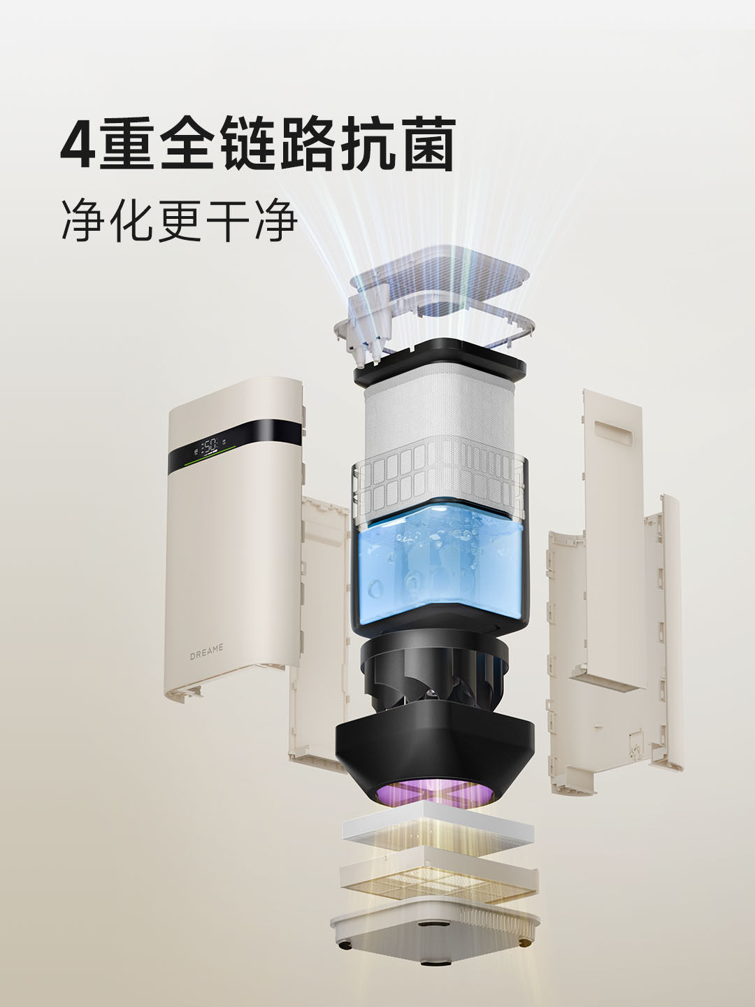 [New Product] Dreame Humidifier H40 Mist-Free Cool Evaporation Baby Bedroom Home Silent Air Purifier