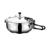 Outdoor High Pressure Pan Poop Mini Self Driving Camping Fold Small Plateau Pressure Cooker 1-2 People Cooking Pan