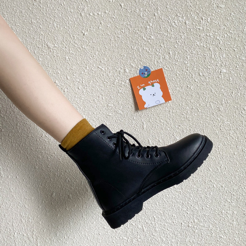 Summer thin Martin boots women's 2021 new all-match British trend ins spring and autumn single boots retro short boots