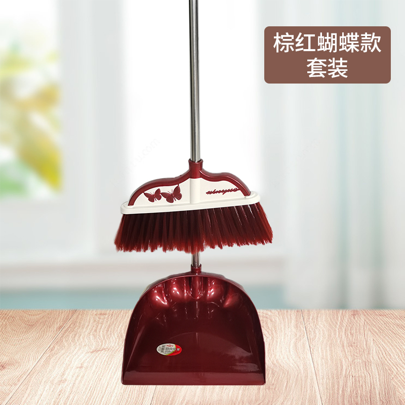 Sweep the dustpan suit group The whole family with broom non-stick hair garbage shovel single durable broom deity