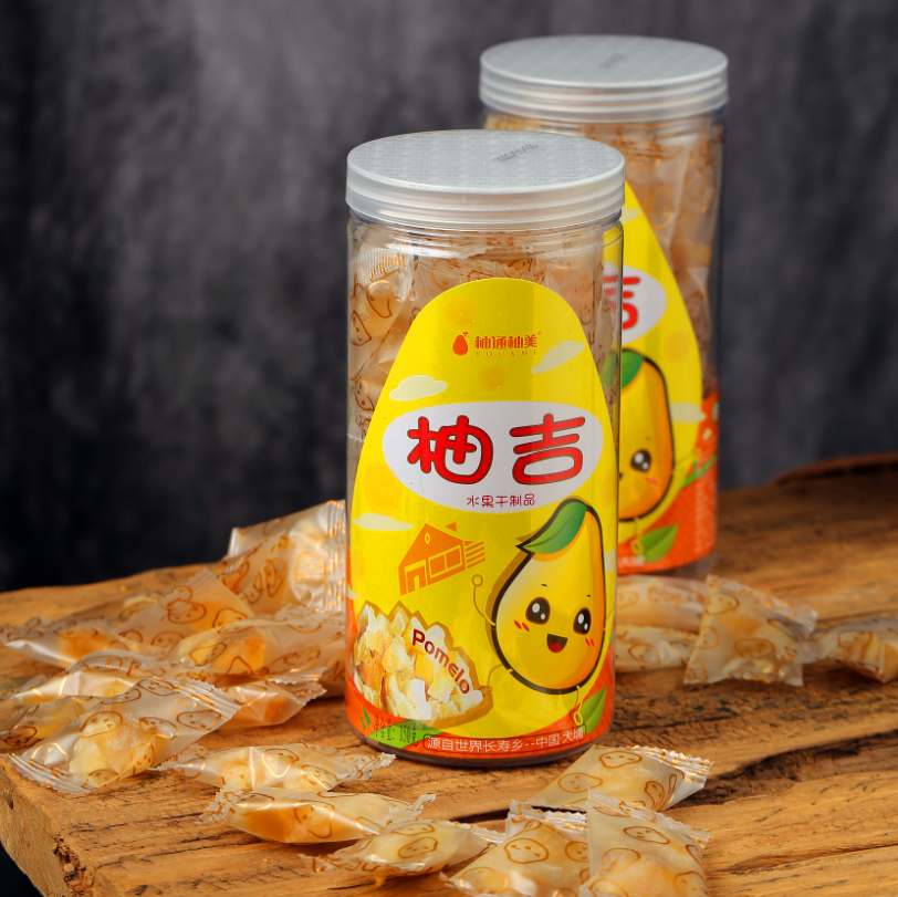 Grapefruit peel sugar candied fruit pomp dry handmade fruit and leisure small snacks Meizhou snack teak teak teak