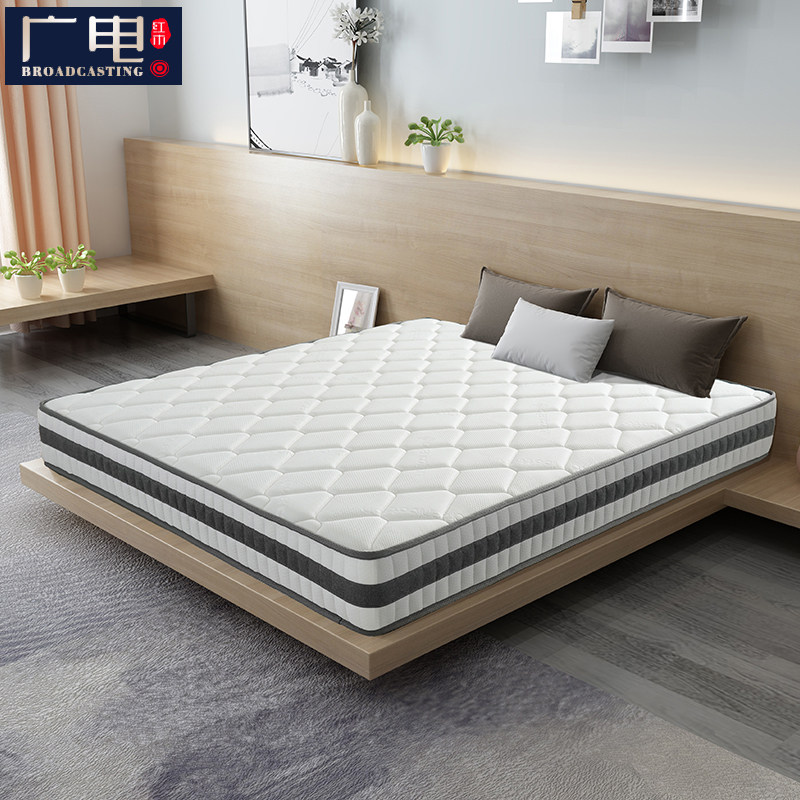 Coconut Palm Mattress 1 8m Soft and soft dual-use brown cushion 1 5 m Economy Type 22cm Thick Natural Latex Independent Spring-Taobao