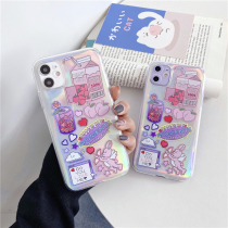 Teenage laser cartoon applies 11Pro Max Apple X XS XR SE mobile phone shell iPhone7p tide 8plus