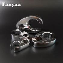 Taiwan 1 2 oil pipe wrench joint ratchet torque wrench open head 3 8 plum blossom head replacement head Zhongfei Dafei