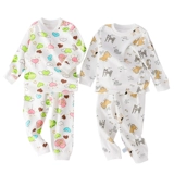 Детское демисезонное хлопковое термобелье подходит для мужчин и женщин для девочек, удерживающая тепло пижама, нижнее белье, детский комплект, осеннее