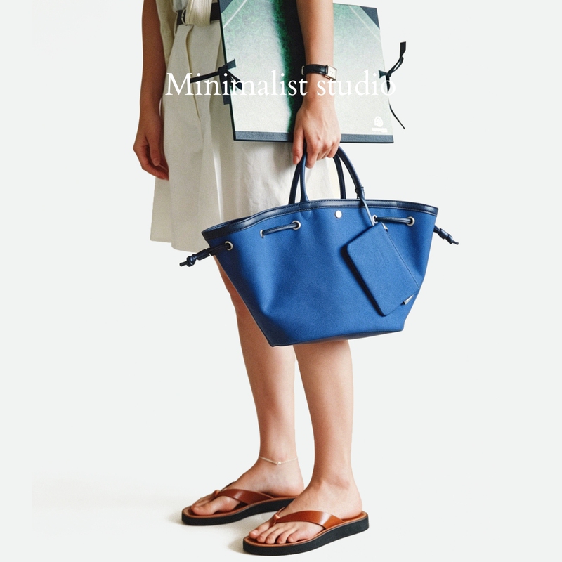 Toutyest Korean Niche Design Canvas Tote Bag, Hand-Held Vegetable Basket Bag, Large Capacity, Versatile Commuter Bag Toutyest Korean Niche Design Canvas Tote Bag, Hand-Held Vegetable Basket Bag, Large Capacity, Versatile Commuter Bag
