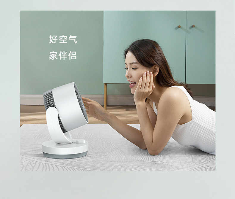 艾美特 可遥控空气循环扇 三叶涡轮巨幅扇叶 图17