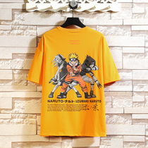 Fat Boy Summer Short Sleeve T-Shirt 12-15 Year Old Junior High School 13 Children Pure Cotton Half Sleeve 14 Large Child Fitted Clothes