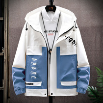Boys spring jackets in Tong 2021 New Korean student jacket foreign-style boys Tide brand windbreaker spring and autumn