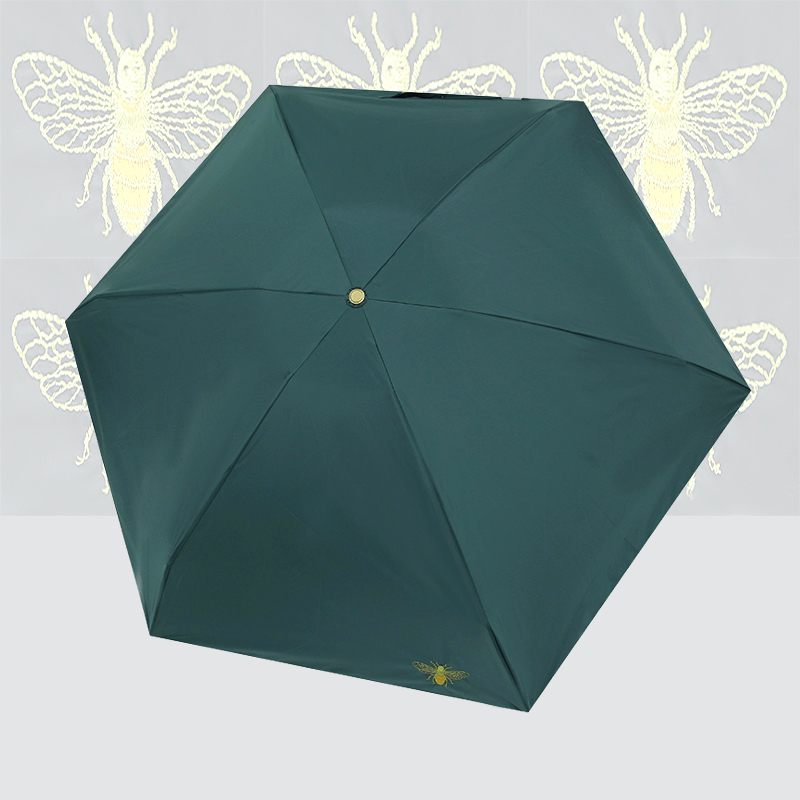 Kamsala Plain Color Plastic Umbrella 50% off Is Exquisite, Compact, and Easy to Carry, Suitable for Both Sunny and Rainy Weather