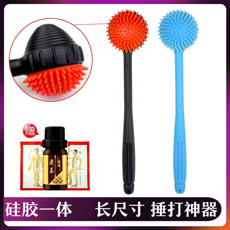 Hitting stick silicone massage hammer cervical spine calf meridian slapping lengthening back small artifact health massager